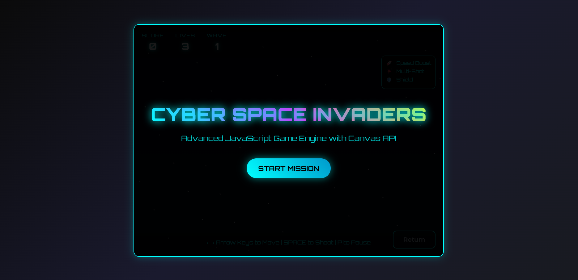Cyber Space Invaders