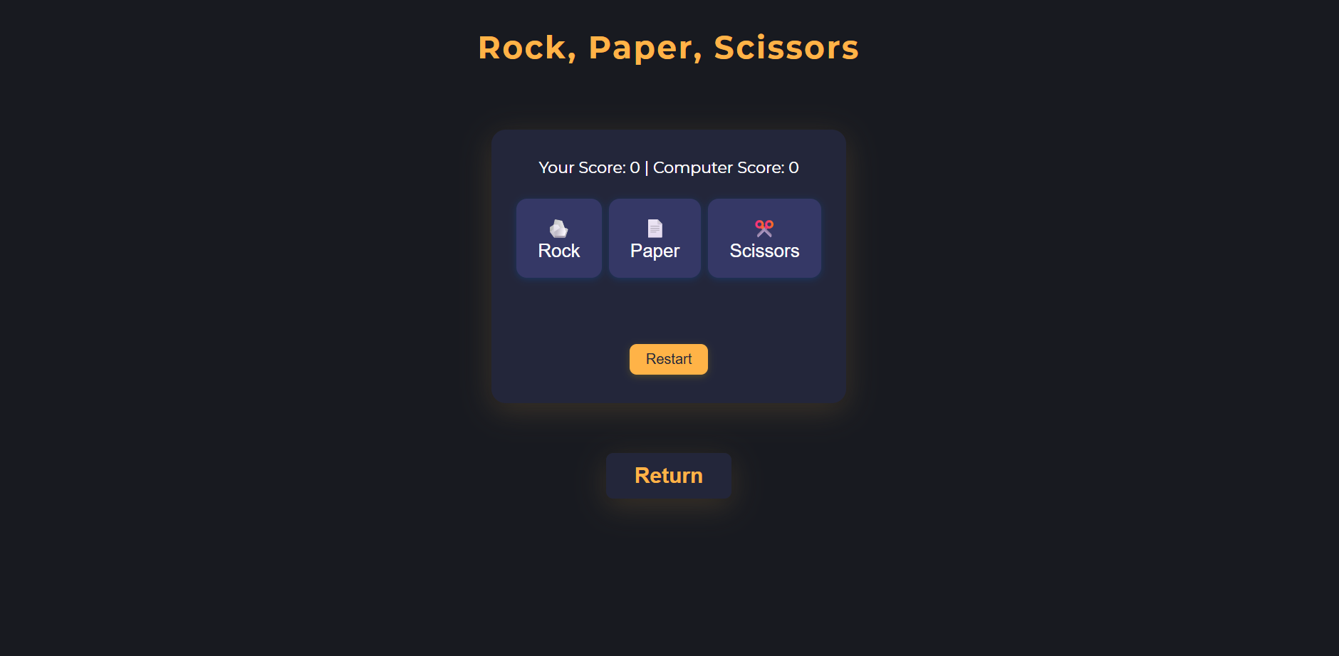 Ultimate Rock Paper Scissors 2.0