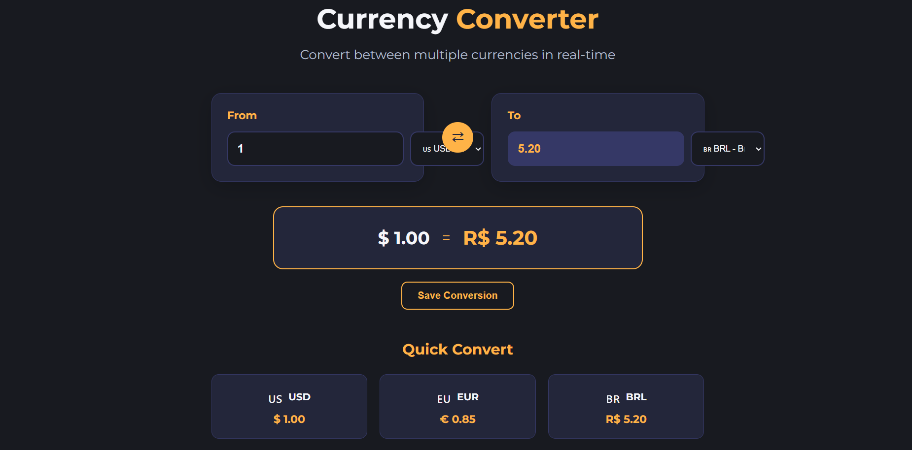 Currency Converter