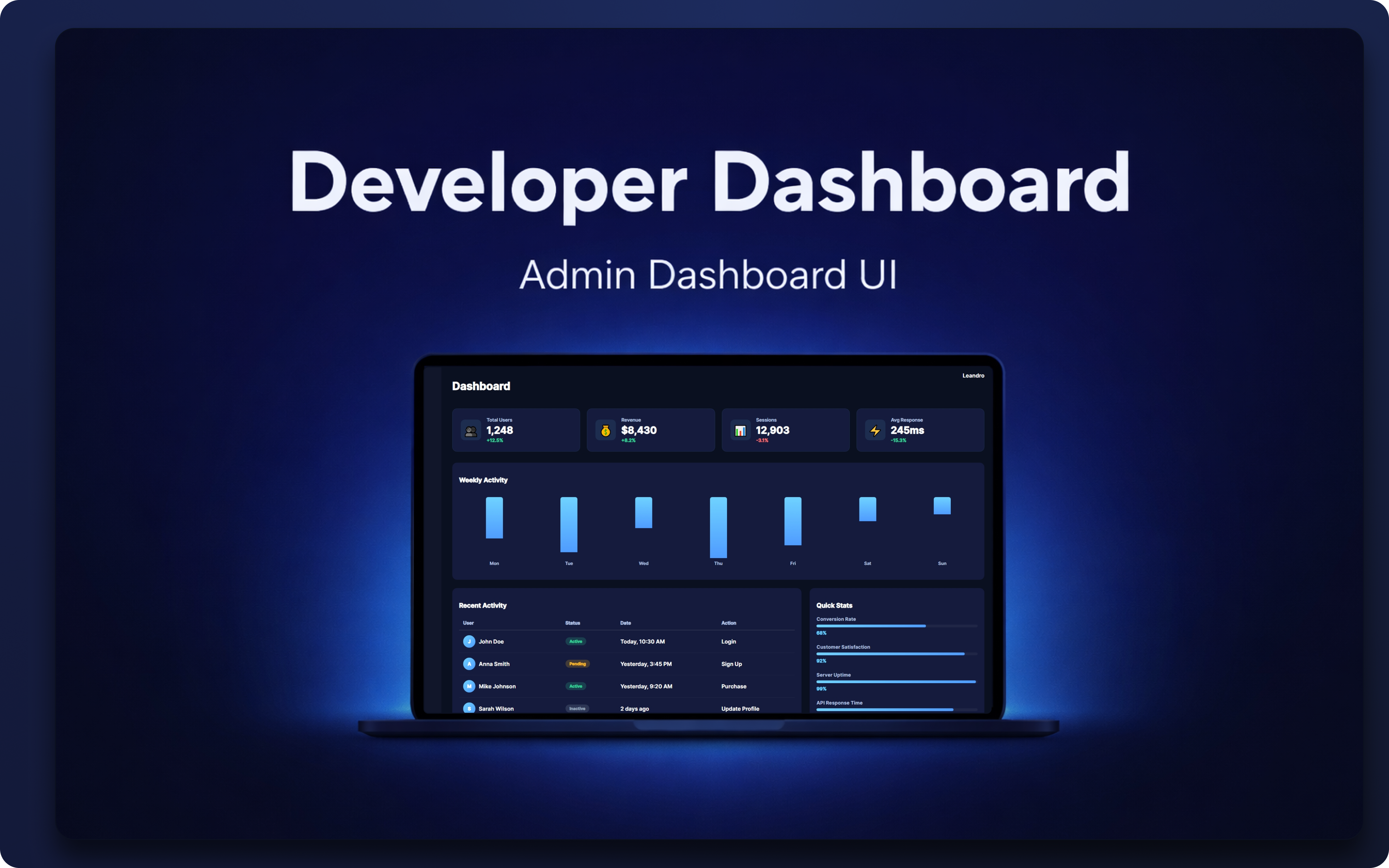 Dashboard Template