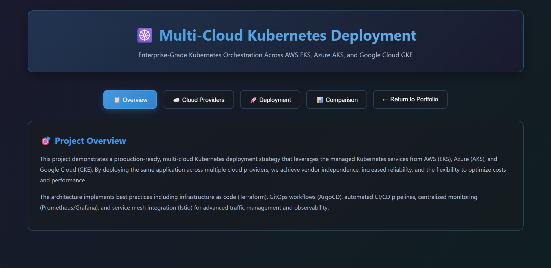 Multi-Cloud Kubernetes Deployment