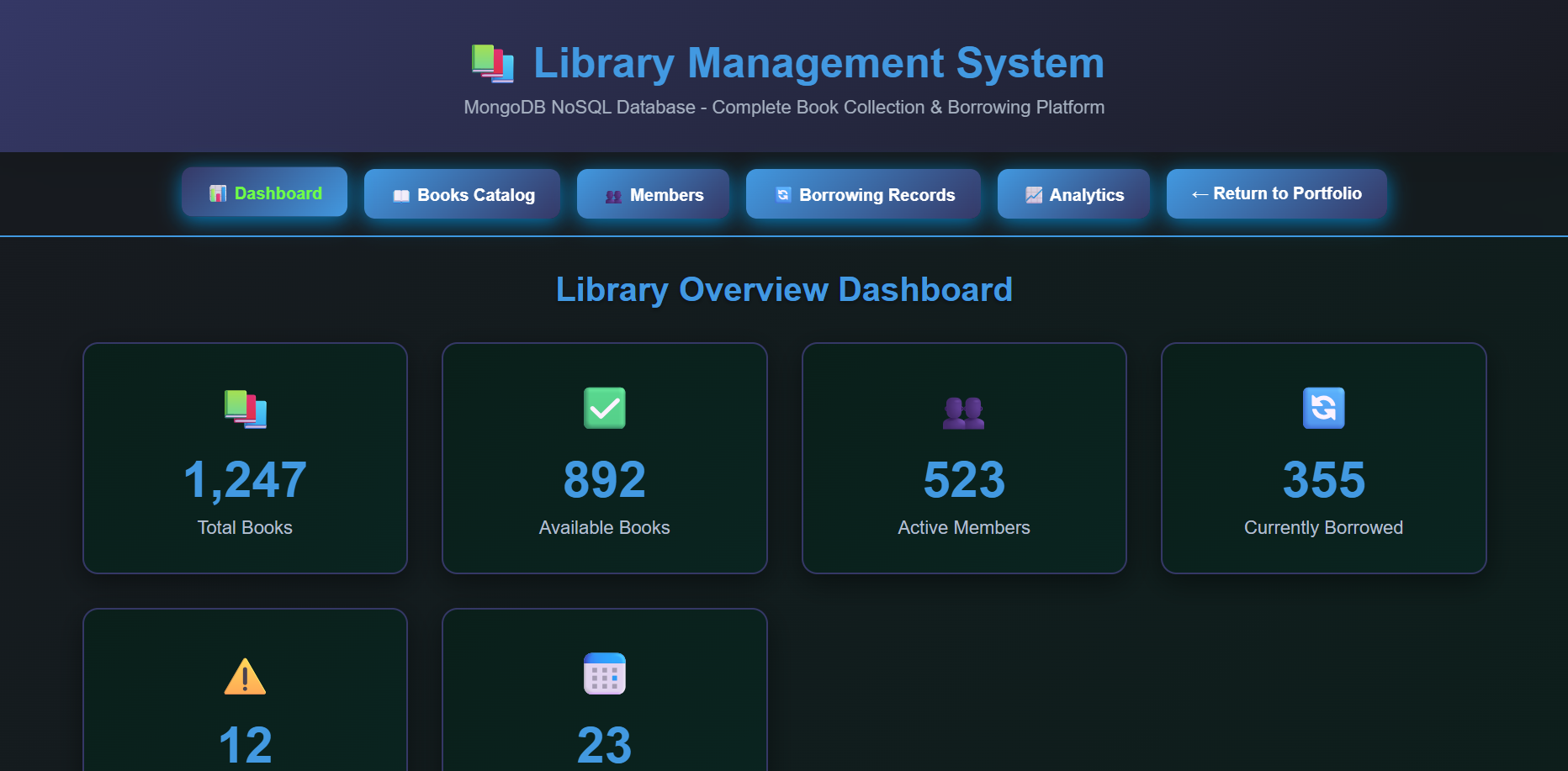 Professional Library System